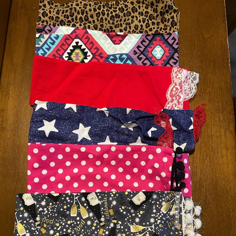 Baby Head Wrap Bows Lot